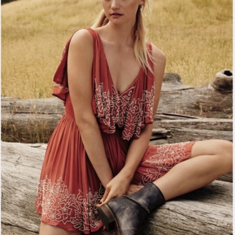Free People Sylvia Wrap Dress - Picture 3 of 8